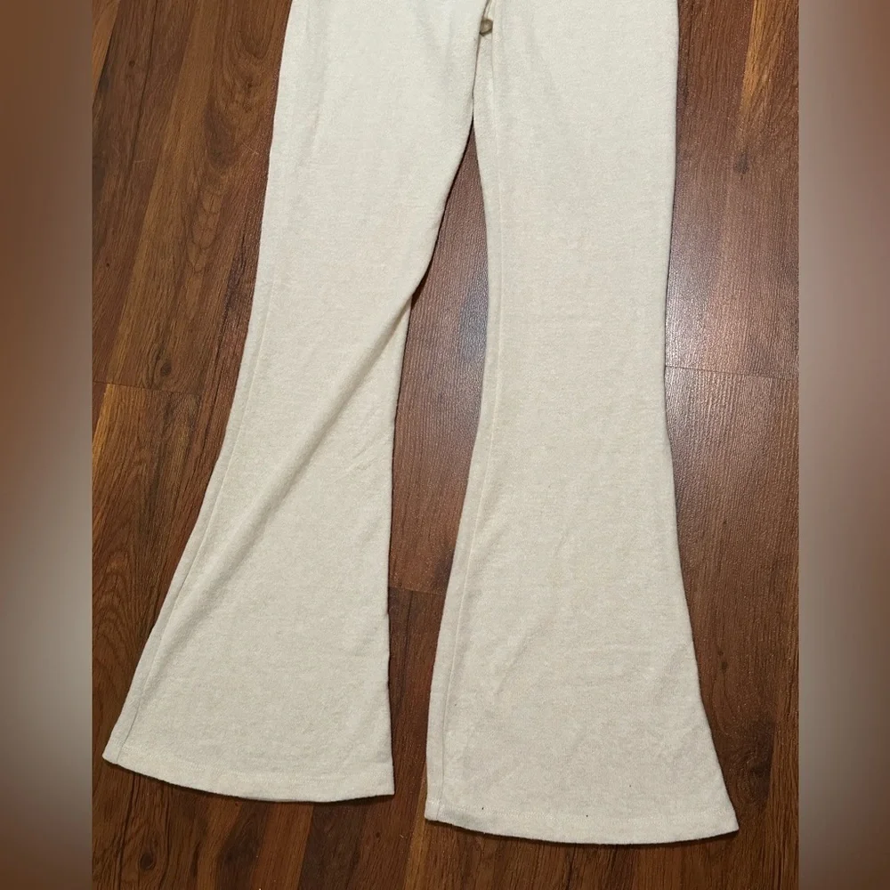 NWOT Fashion Nova Off-Shoulder Cream Jumpsuit
